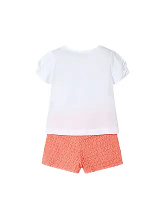 MAYORAL | Ensemble fille 2 pièces T-shirt et short | orange